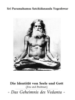 Die Identität von Seele und Gott (Jiva und Brahman): Das Geheimnis des Vedanta