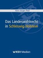 Das Landeswahlrecht in Schleswig-Holstein