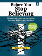 Before You Stop Believing