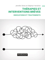 Thérapies et interventions brèves: Indications et traitements
