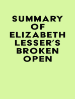 Summary of Elizabeth Lesser's Broken Open