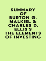 Summary of Burton G. Malkiel & Charles D. Ellis's The Elements of Investing