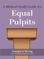 A Biblical Study Guide for Equal Pulpits