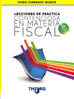 Lecciones de Práctica Contenciosa en Materia Fiscal 22a. edición.