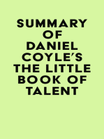 Summary of Daniel Coyle's The Little Book of Talent