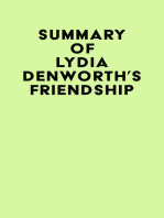 Summary of Lydia Denworth's Friendship