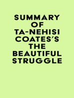 Summary of Ta-Nehisi Coates's The Beautiful Struggle
