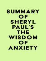 Summary of Sheryl Paul's The Wisdom of Anxiety