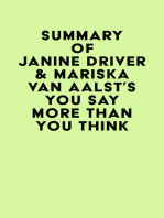Summary of Janine Driver & Mariska van Aalst's You Say More Than You Think