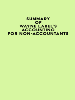 Summary of Wayne Label's Accounting for Non-Accountants