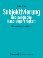 Subjektivierung und politische Handlungsfähigkeit: Althusser, Foucault und Butler