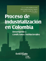 Proceso de industrialización en Colombia: Desempeño y condiciones institucionales