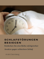 Schlafstörungen besiegen: Entdecken Sie eine Reihe erfolgreicher Ansätze gegen schlechten Schlaf