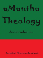 Umunthu Theology: An Introduction