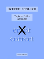 Sicheres Englisch: Typische Fehler vermeiden