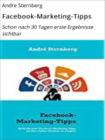 Facebook-Marketing-Tipps: Schon nach 30 Tagen erste Ergebnisse sichtbar