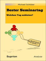 Bester Seminartag: Welchen Tag anbieten?