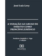 A vedação ao abuso de direito como princípio jurídico