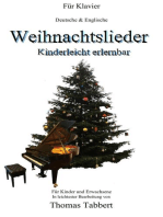 Weihnachtslieder - Kinderleicht erlernbar: In leichtester Bearbeitung für Klavier