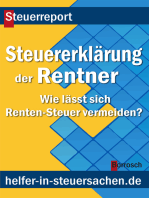 Die Steuererklärung der Rentner: Wie lässt sich Renten-Steuer vermeiden?