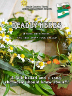Deadly herbs: A song with notes and text and a folk ballad
