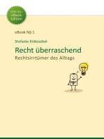 Recht überraschend: Rechtsirrtümer des Alltags