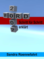 Word 2007 + 2003 - Schritt für Schritt erklärt