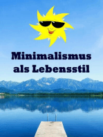 Minimalismus als Lebensstil