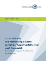 Die Vermittlung deutschsprachiger Gegenwartsliteratur nach Frankreich: Eine strukturelle Analyse der Transferprozesse 2000-2012