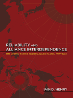 Reliability and Alliance Interdependence: The United States and Its Allies in Asia, 1949–1969