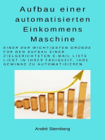 Aufbau einer automatisierten Einkommens Maschine
