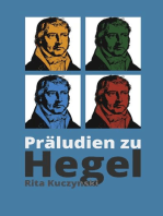 Präludien zu Hegel: Eine poetische Vergegenwärtigung des Abstrakten