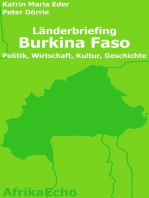 AfrikaEcho Länderbriefing Burkina Faso - Politik, Wirtschaft, Kultur, Geschichte