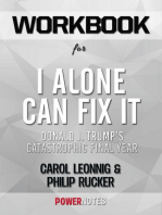 Workbook on I Alone Can Fix It