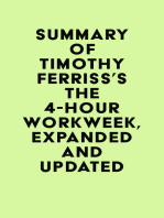 Summary of Timothy Ferriss's The 4-Hour Workweek, Expanded and Updated