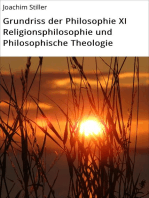 Grundriss der Philosophie XI Religionsphilosophie und Philosophische Theologie