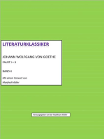 Johann Wolfgang von Goethe - Faust I + II: Literaturklassiker Band 4