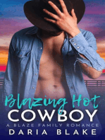 Blazing Hot Cowboy: Blaze Family Romance, #6