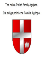 The noble Polish family Agrippa. Die adlige polnische Familie Agrippa.