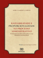 Razoabilidade e Proporcionalidade no processo administrativo:  a dosimetria da pena disciplinar e sua garantia constitucional