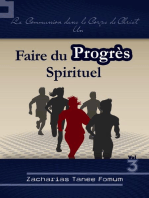 Faire du Progres Spirituel (Volume 3)
