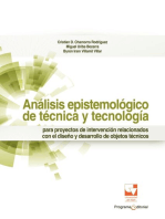 Análisis epistemológico de técnica y tecnología: para proyectos de intervención relacionados con el diseño y desarrollo de objetos técnicos