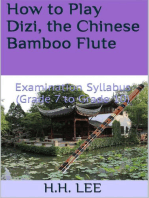 How to Play Dizi, the Chinese Bamboo Flute