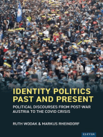 Identity Politics Past and Present: Political Discourses from Post-War Austria to the Covid Crisis