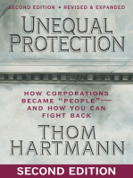 Unequal Protection: How Corporations Became "People"—and How You Can Fight Back