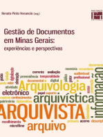 Gestão de Documentos em Minas Gerais: experiências e perspectivas