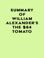 Summary of William Alexander's The $64 Tomato