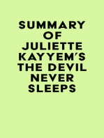 Summary of Juliette Kayyem's The Devil Never Sleeps