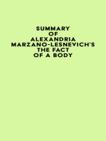 Summary of Alexandria Marzano-Lesnevich's The Fact of a Body
