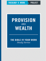 Theology of Work Project: Provision and Wealth